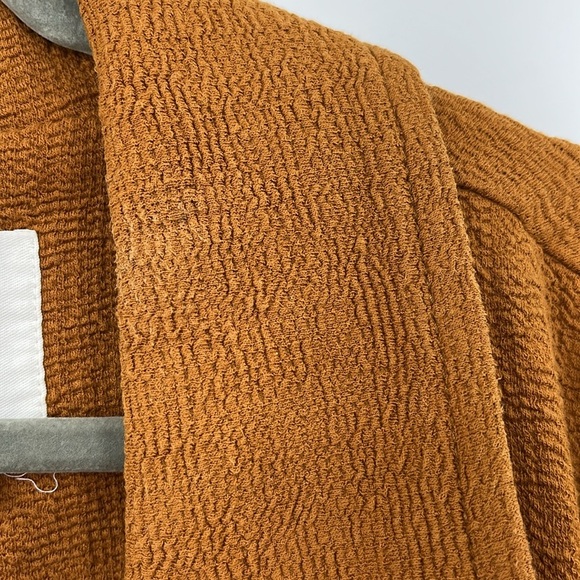 Anthropologie Corinthia oversized camel 0318 brown blaze coat jacket textured - Picture 12 of 14